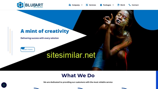 blueart.co.za alternative sites