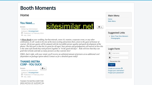 boothmoments.co.za alternative sites