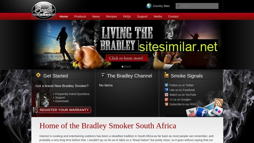 bradleysmoker.co.za alternative sites