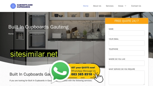 builtincupboards-gauteng.co.za alternative sites