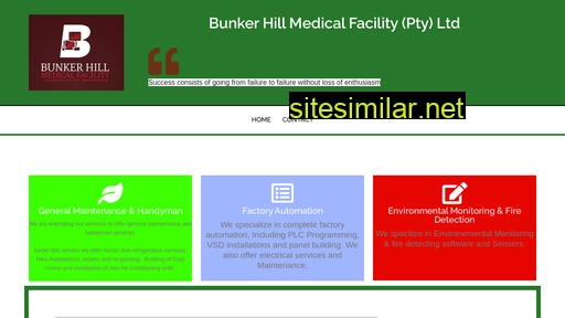 bunkerhill.co.za alternative sites
