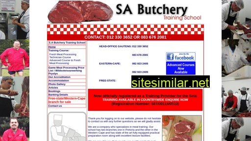 Butcherschool similar sites