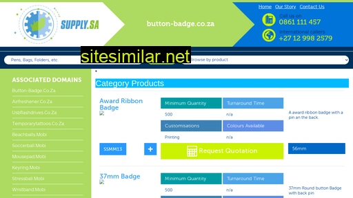 Button-badge similar sites