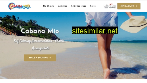 cabanamio.co.za alternative sites