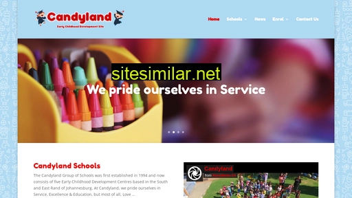 candylandschools.co.za alternative sites