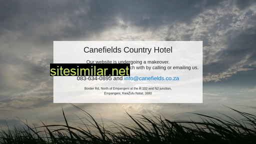 canefields.co.za alternative sites