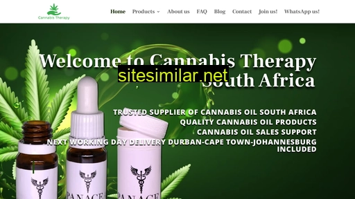 cannabistherapy.co.za alternative sites