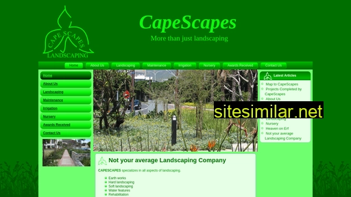 Capescapes similar sites