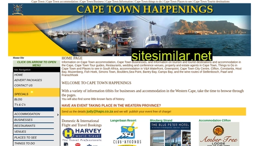 Capetownhappenings similar sites