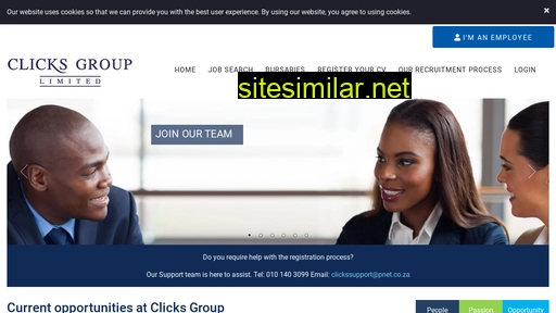 careers.clicksgroup.co.za alternative sites