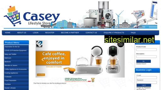 casey-online.co.za alternative sites