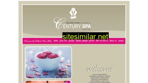 centuryspa.co.za alternative sites