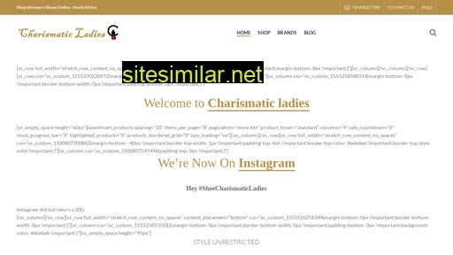 charismaticladies.co.za alternative sites