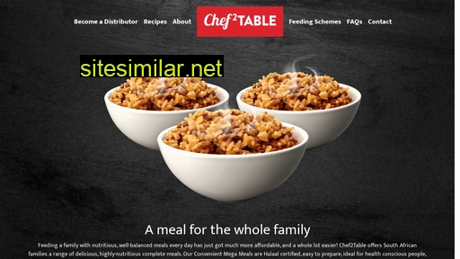 chef2table.co.za alternative sites