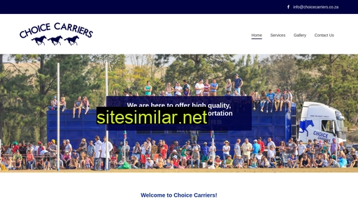 choicecarriers.co.za alternative sites