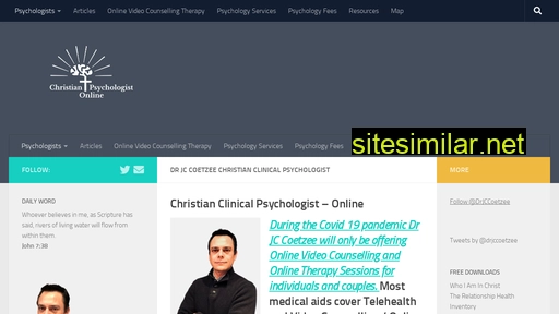 christianpsychologist.co.za alternative sites