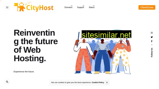 cityhost.co.za alternative sites