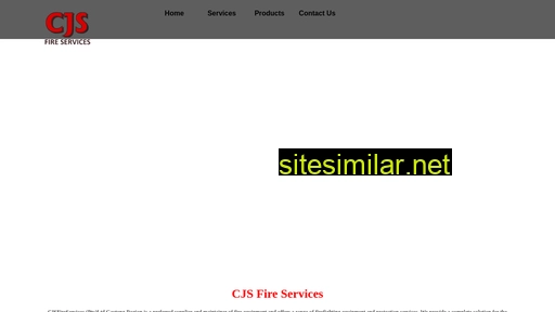 Cjsfireservices similar sites