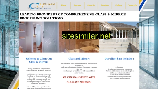 cleancutglass.co.za alternative sites