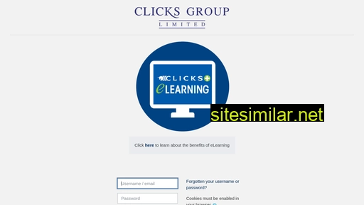 Clickslearningportal similar sites