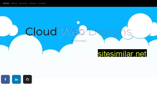 Cloudwebdesigns similar sites
