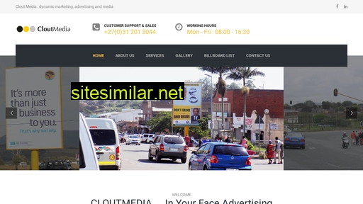 cloutmedia.co.za alternative sites