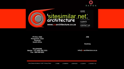 coarchitecture.co.za alternative sites