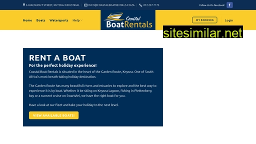 coastalboatrentals.co.za alternative sites