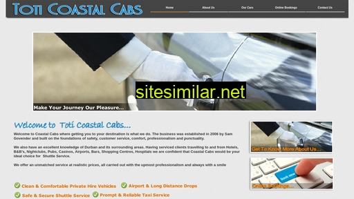 coastalcabs.co.za alternative sites
