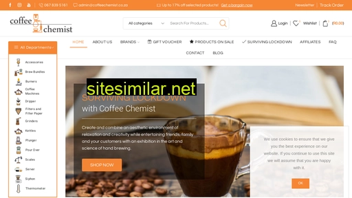 coffeechemist.co.za alternative sites