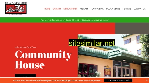 communityhouse.org.za alternative sites