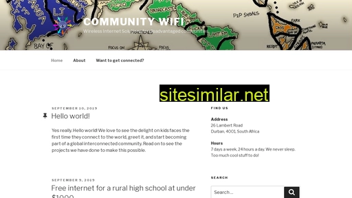 communitywifi.co.za alternative sites