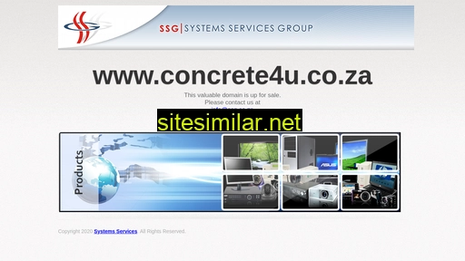 concrete4u.co.za alternative sites