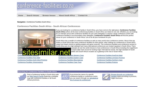 conference-facilities.co.za alternative sites