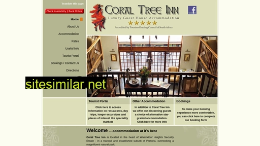 coraltreeinn.co.za alternative sites