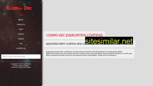 cosmodec.co.za alternative sites