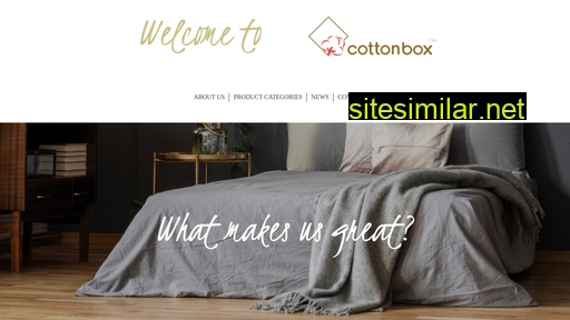Cottonbox similar sites