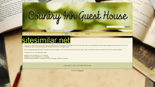 countryinnguesthouse.co.za alternative sites