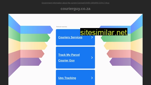courierguy.co.za alternative sites