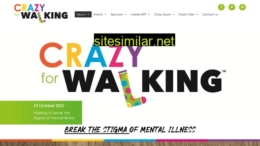 crazyforwalking.co.za alternative sites