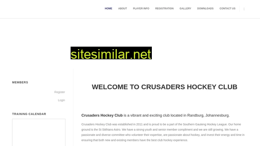 Crusadershockey similar sites