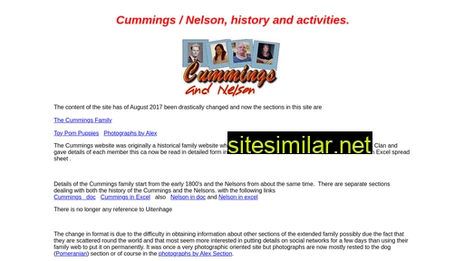 Cummings similar sites