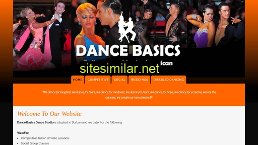 dancebasics.co.za alternative sites
