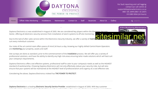 daytonaelectronics.co.za alternative sites