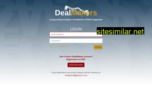 dealmakersdigital.co.za alternative sites
