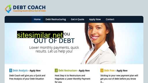 Debtcoach similar sites