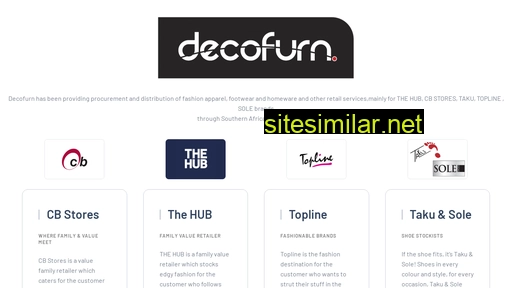 decofurn.co.za alternative sites