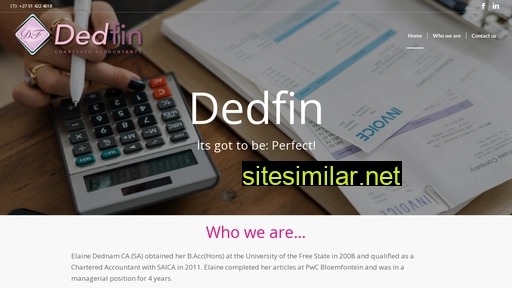 dedfin.co.za alternative sites