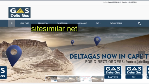 deltagas.co.za alternative sites