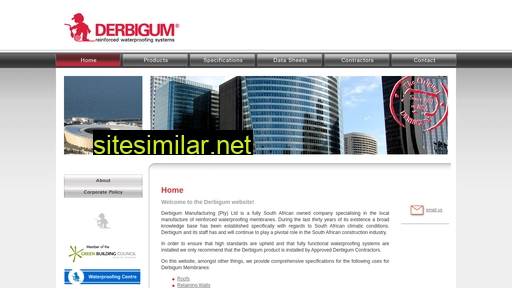 derbigum.co.za alternative sites